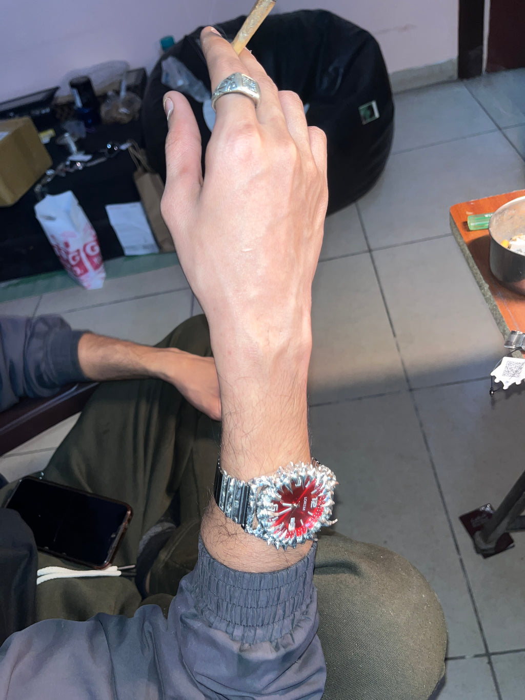 Lorem Generic red dial