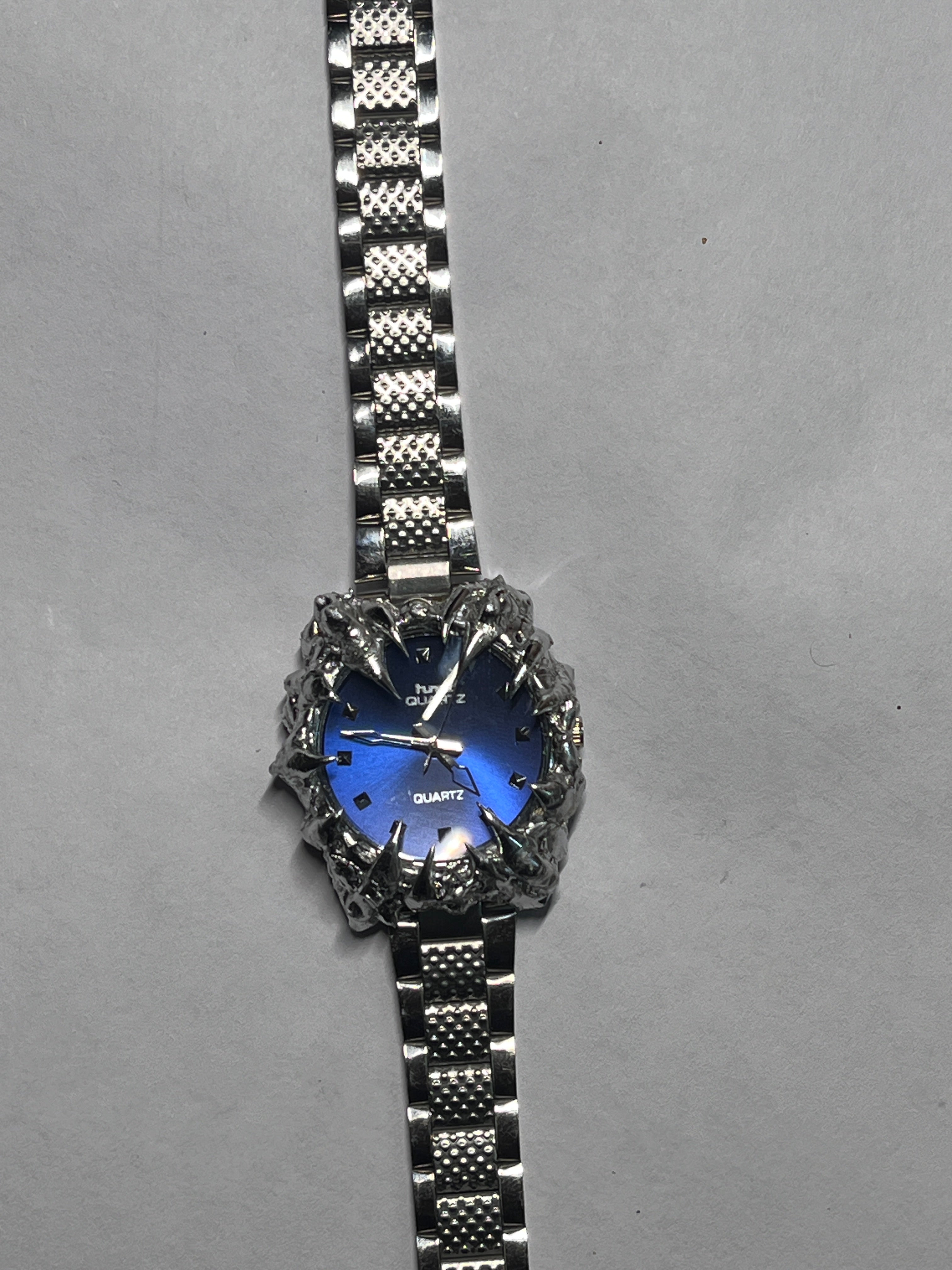Hmt small dial blue