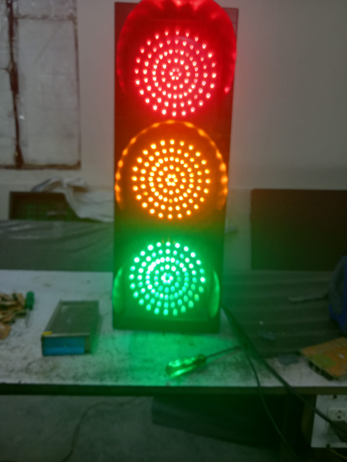 Traffic light 3 colors