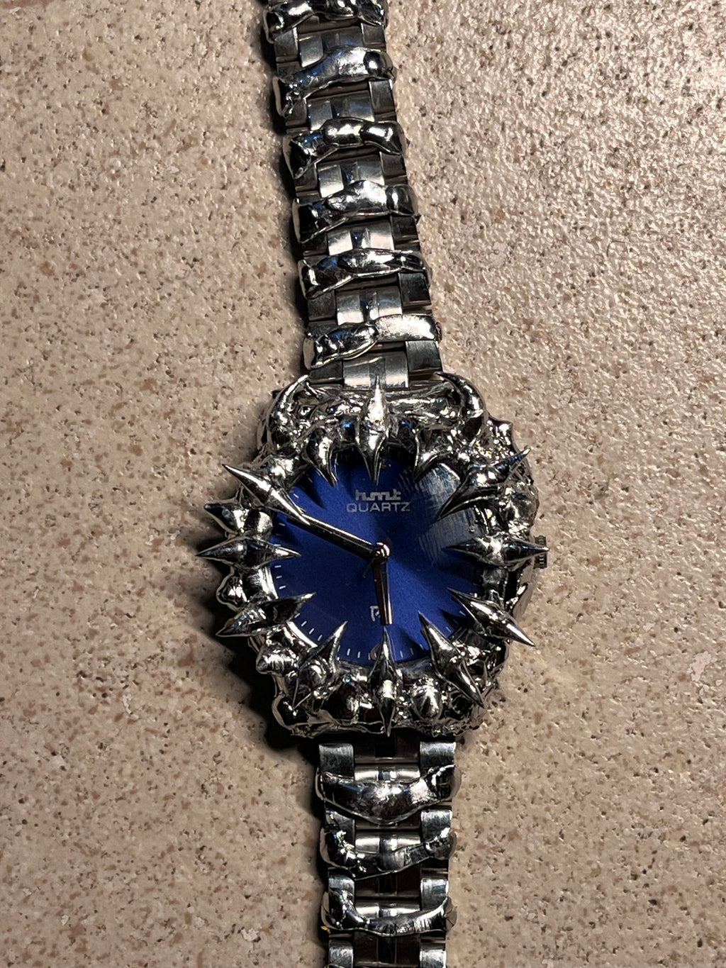 Hmt blue dial unisex