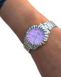 PUNK pink butterfly  dial