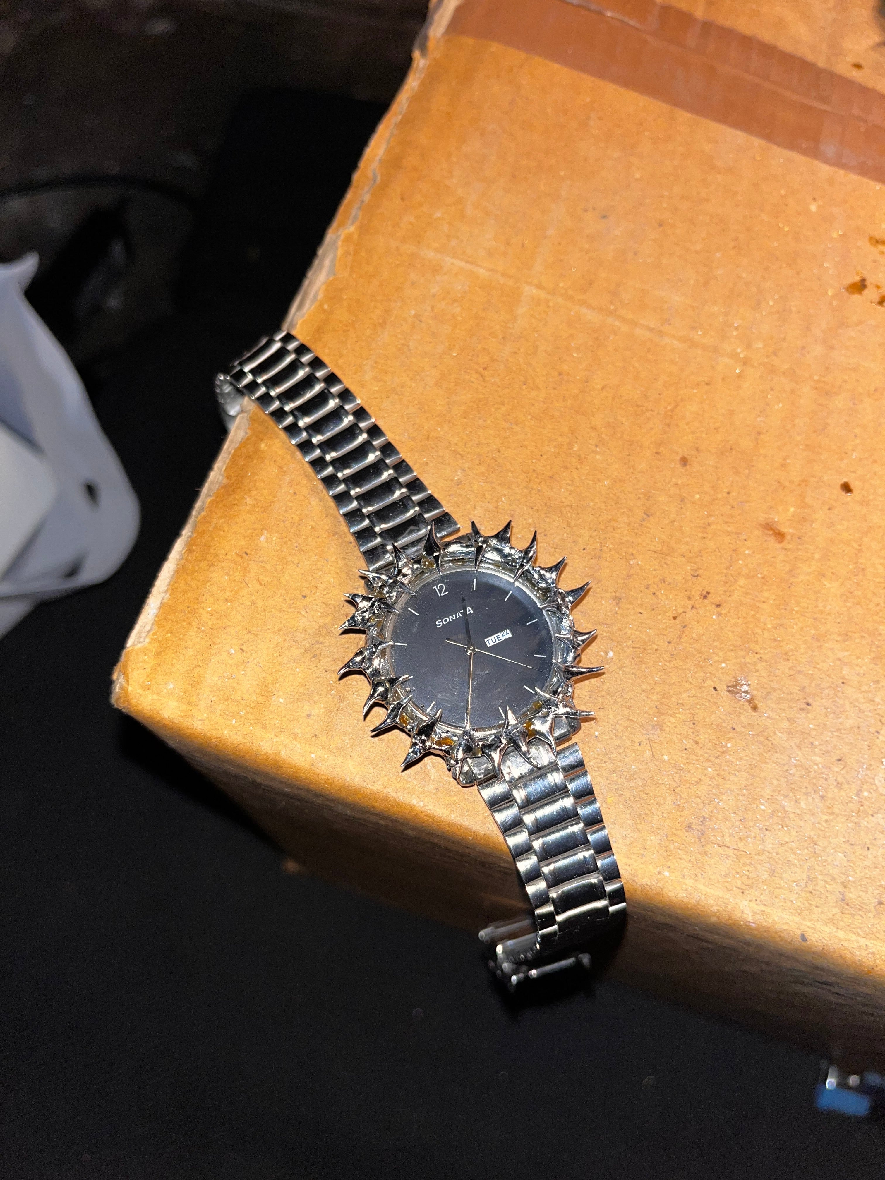 Punk old  black dial