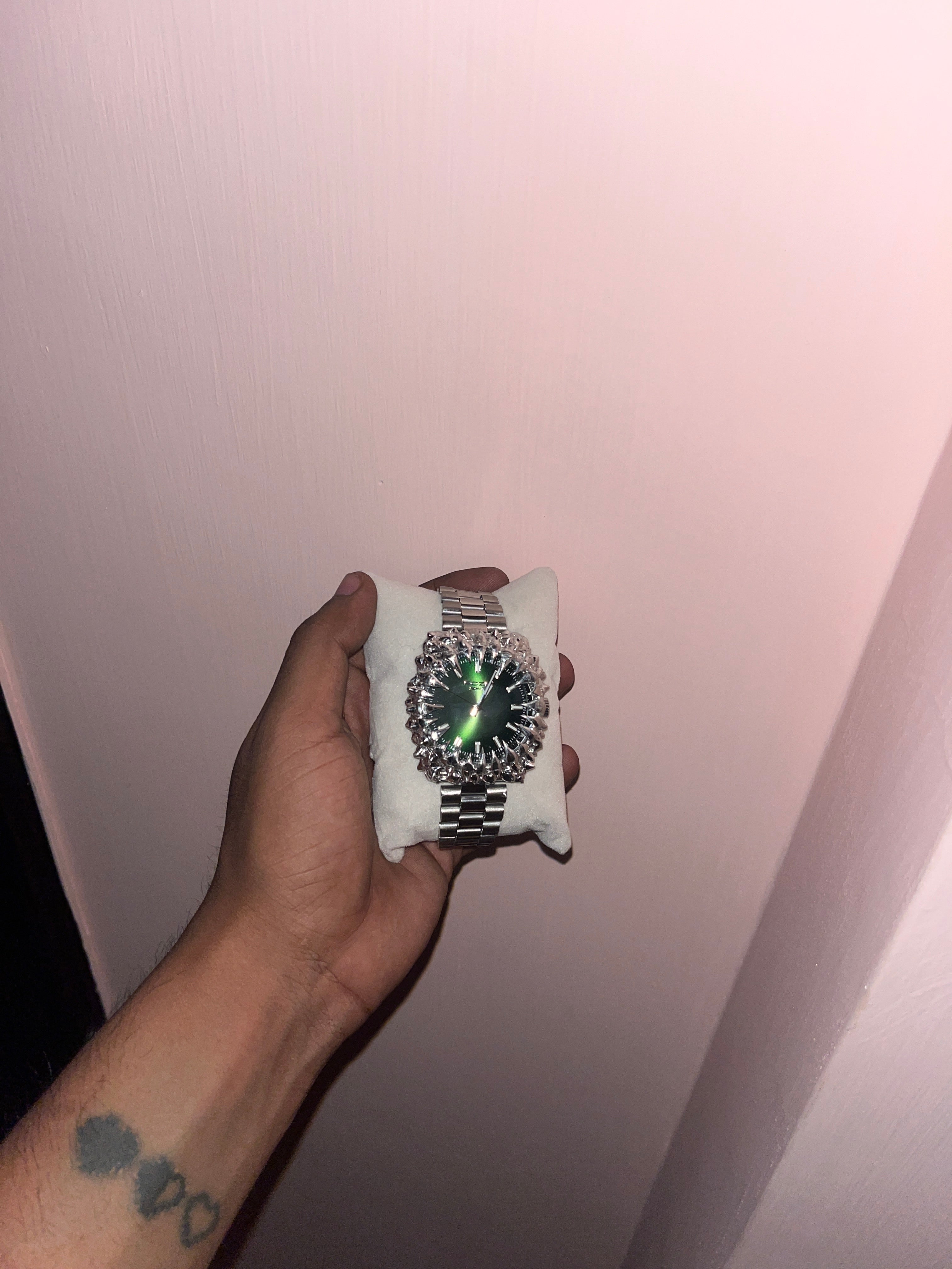 Punk poze green
