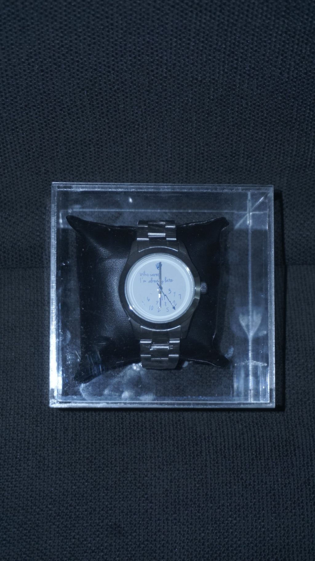 Punk who cares custom Rolex