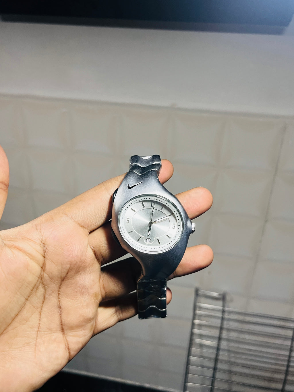 NIKE ICONIC PRESTO SILVER