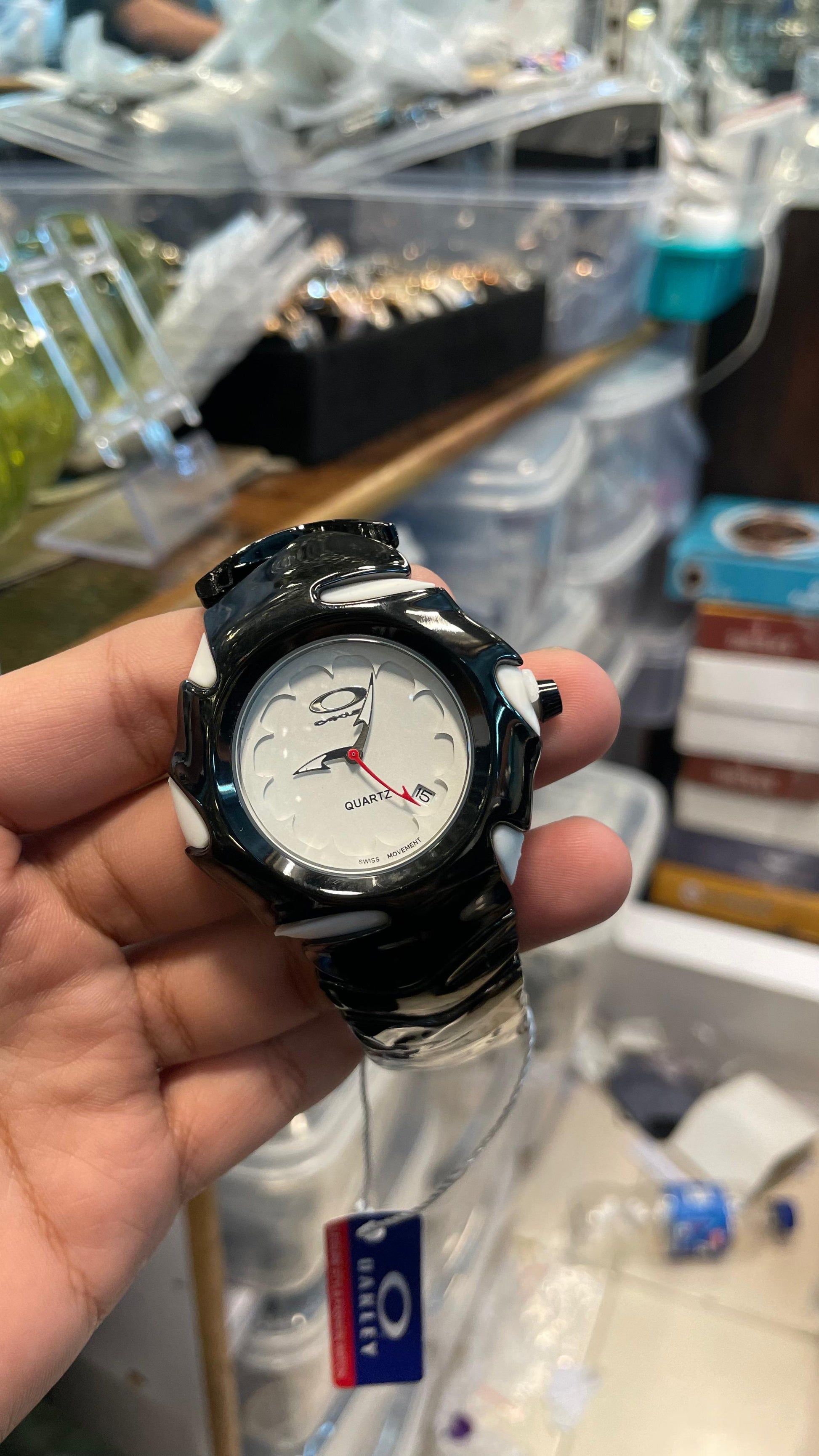 Oakley rare white in balck