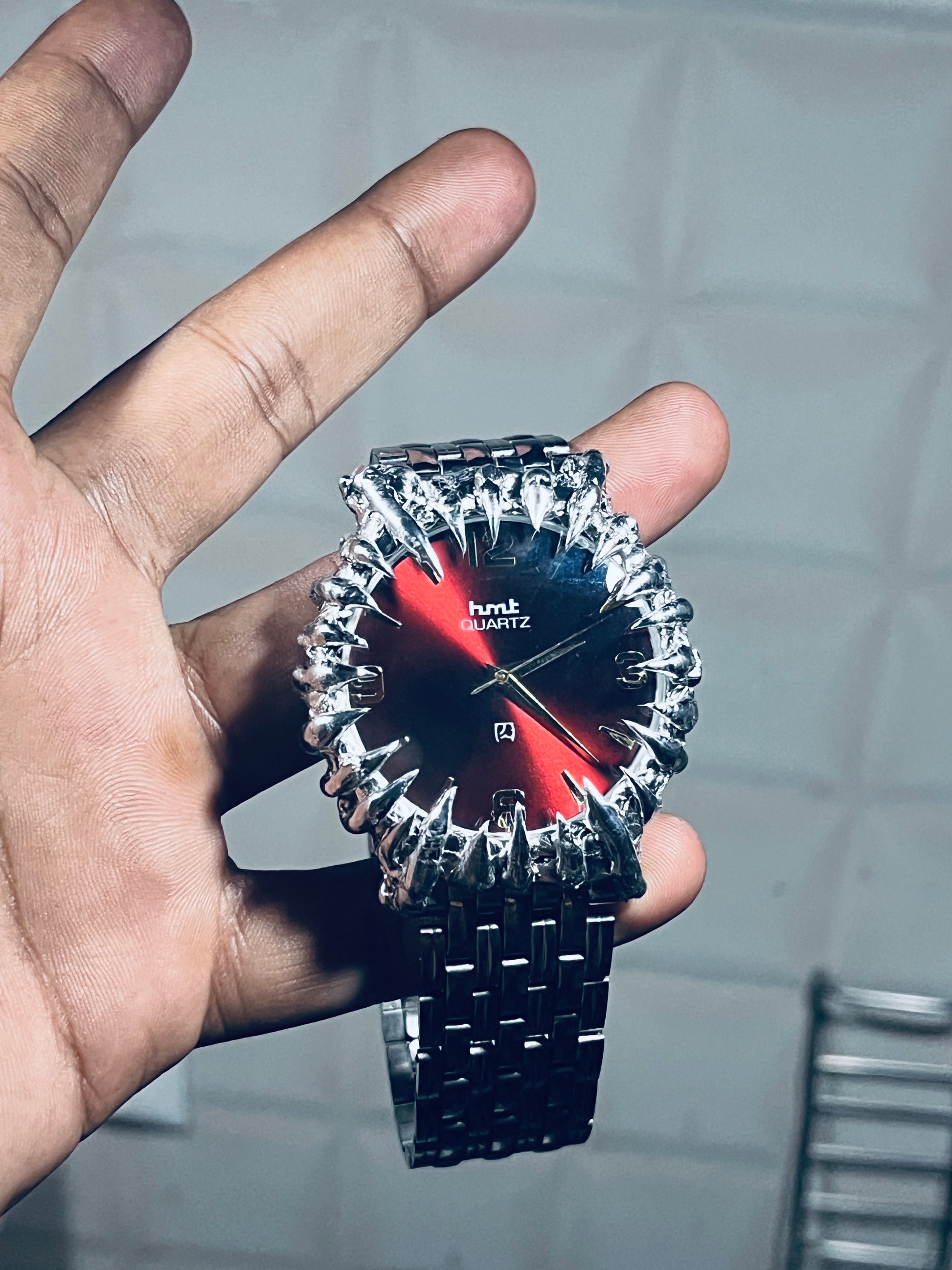 Hmt punk red dial