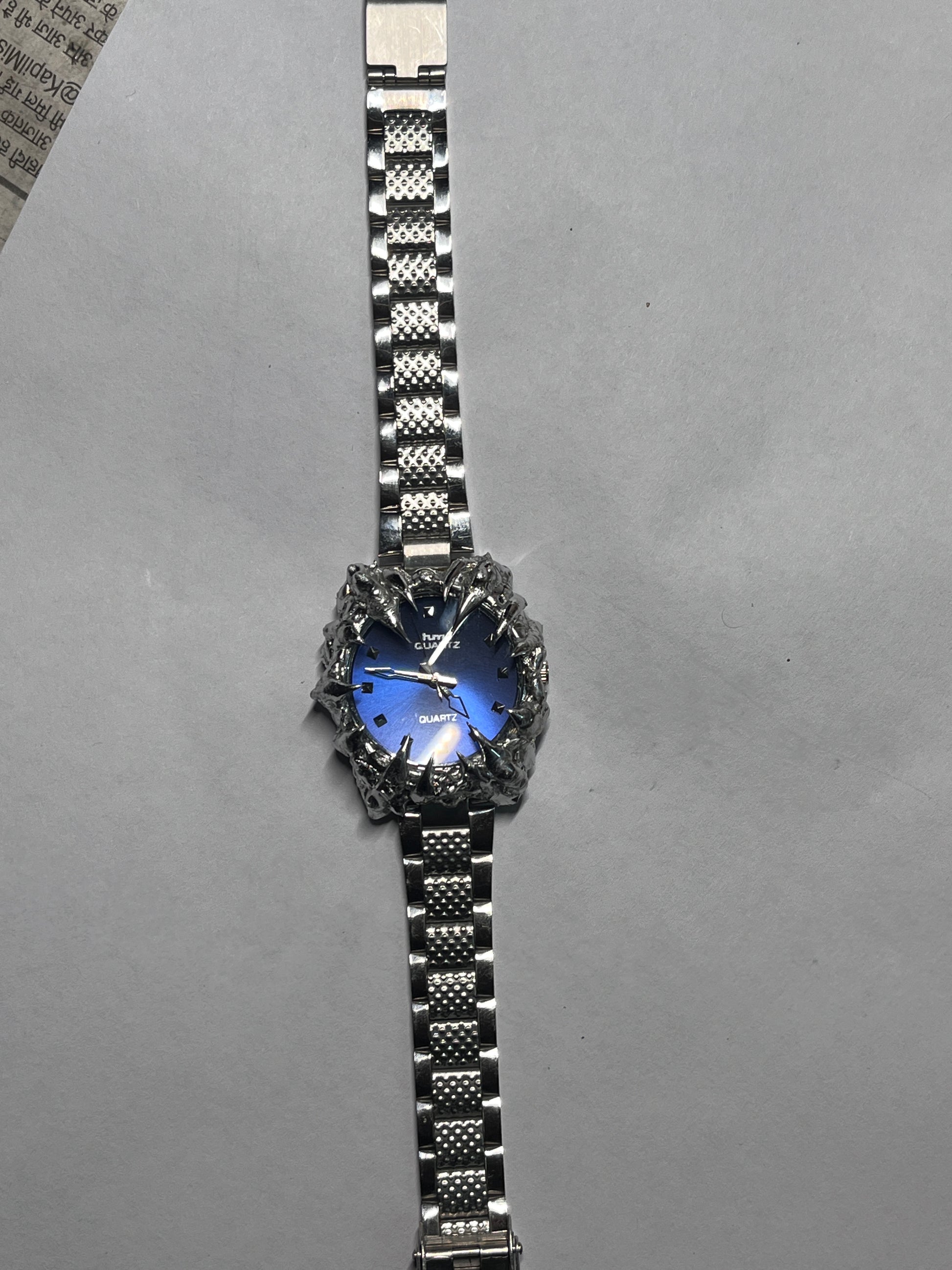 Hmt small dial blue