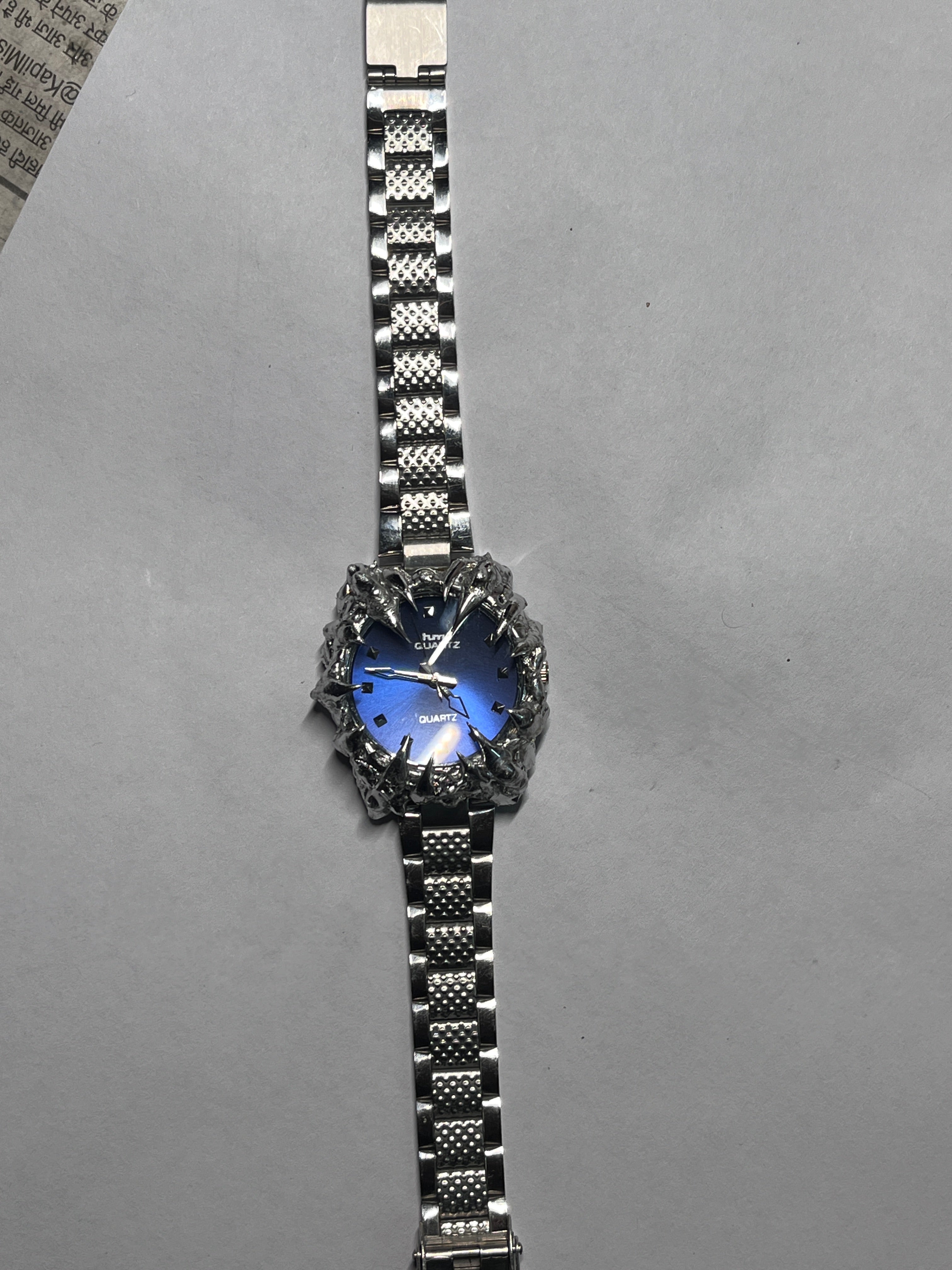 Hmt small dial blue