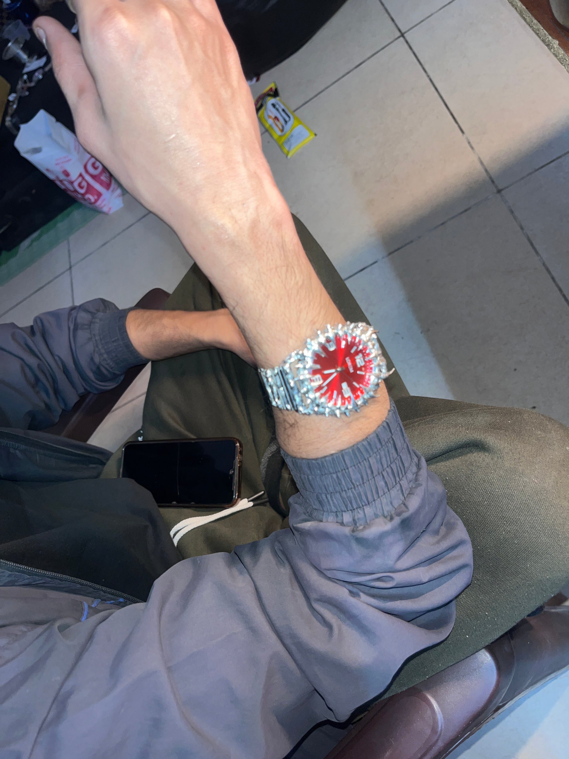 Lorem Generic red dial