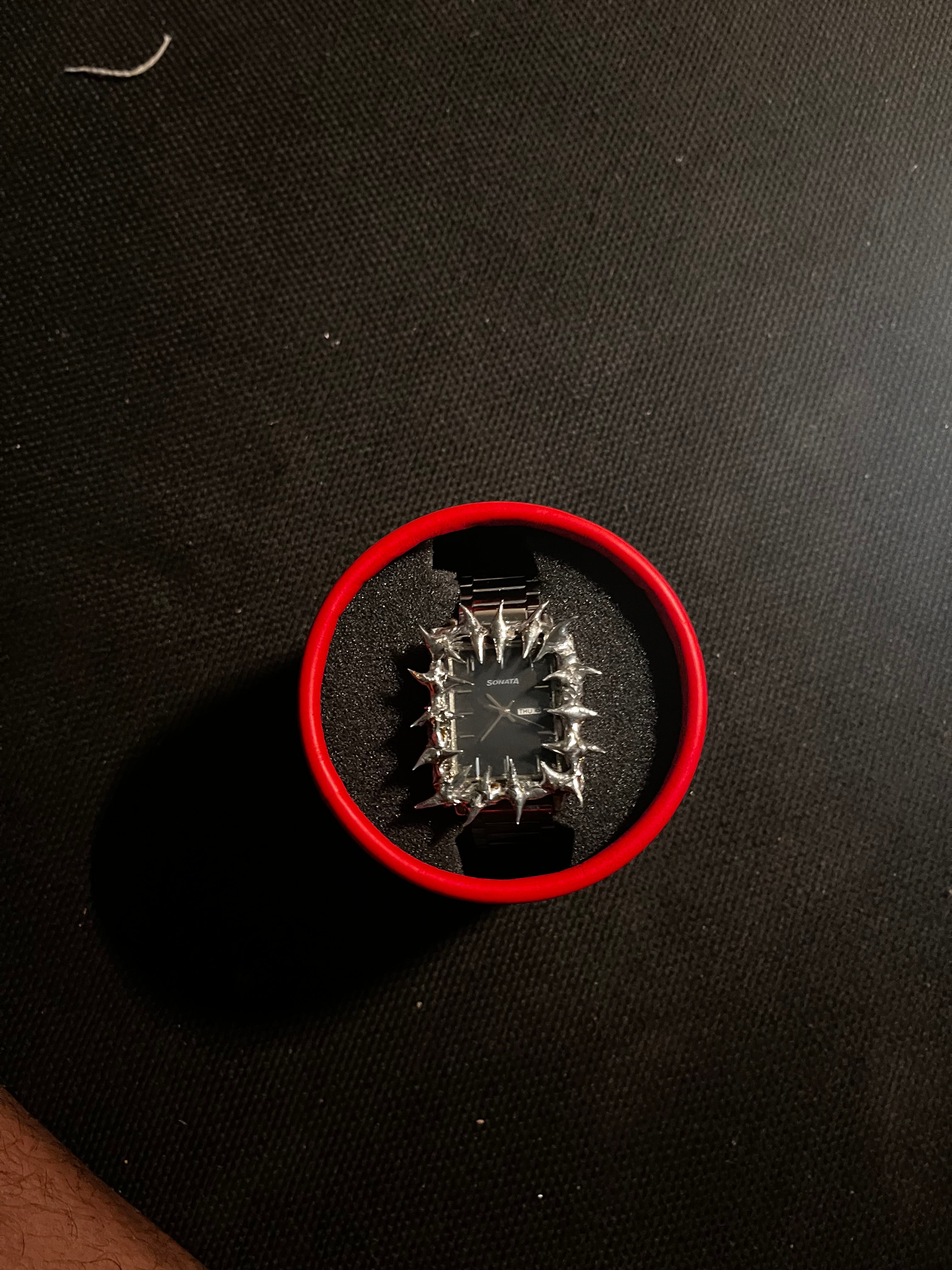 PUNK SPIKY BLACK