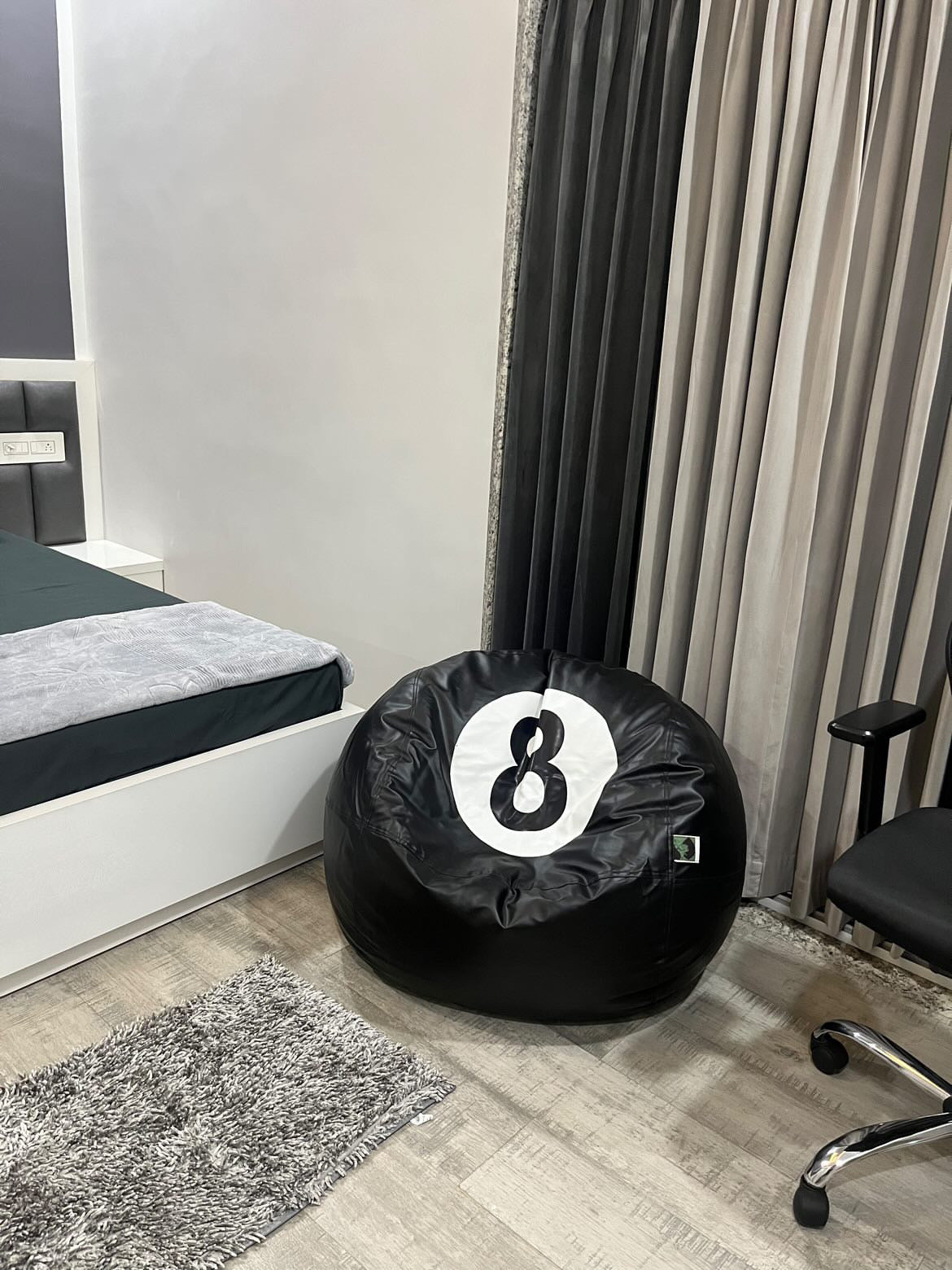 8 Pool Bean Bag Cover