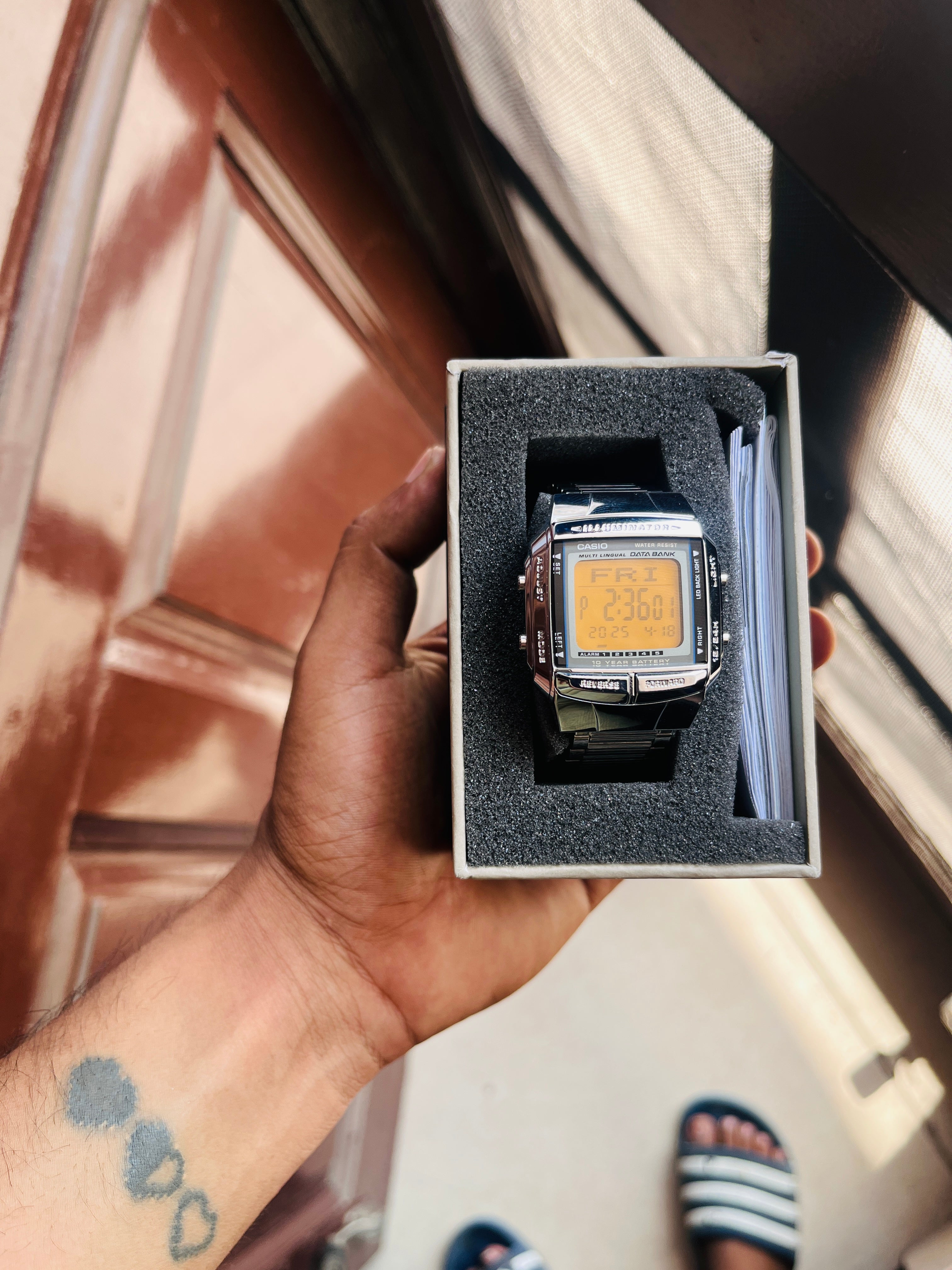 Casio mod yellow